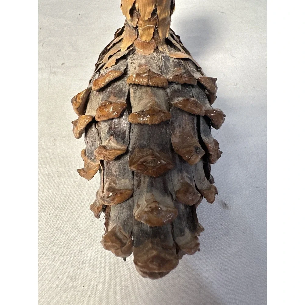 VINTAGE‎ Pine Cone MINI DUCK DECOY MADE FROM PINE CONES